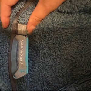 Free country zip up, no tears, stains, or other defects. Worn 3x